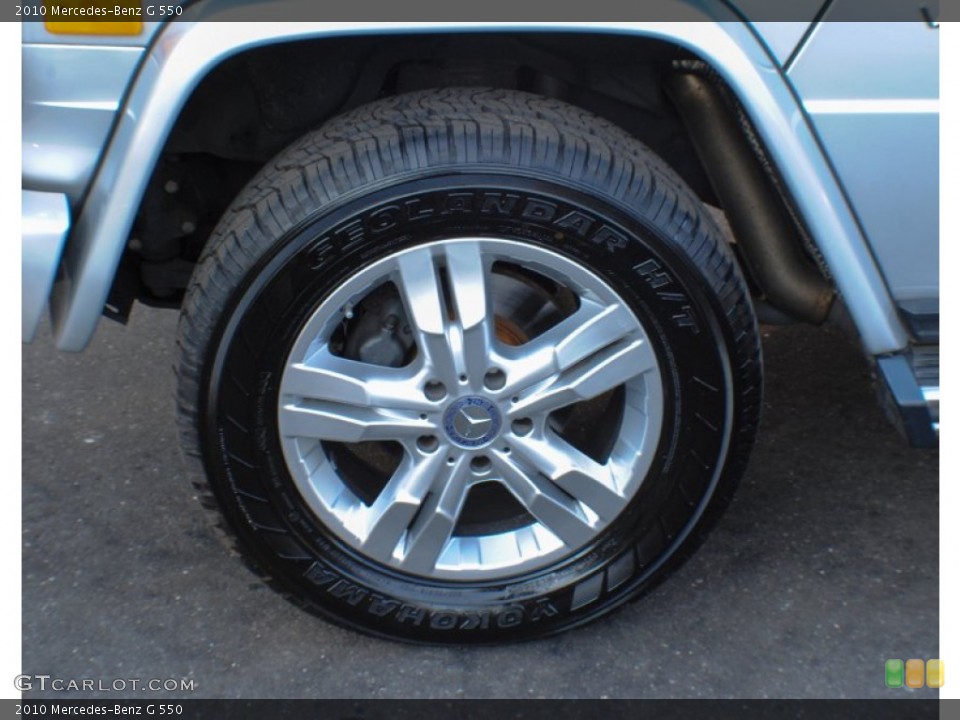 2010 Mercedes-Benz G 550 Wheel and Tire Photo #75632286