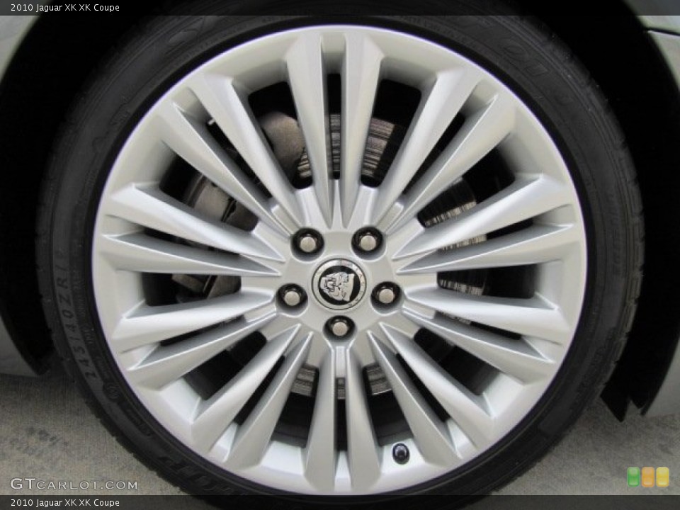 2010 Jaguar XK XK Coupe Wheel and Tire Photo #75633054