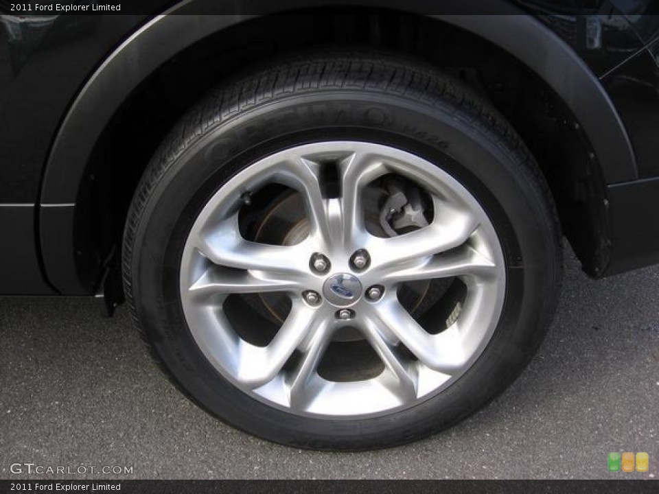 2011 Ford Explorer Limited Wheel and Tire Photo #75638730