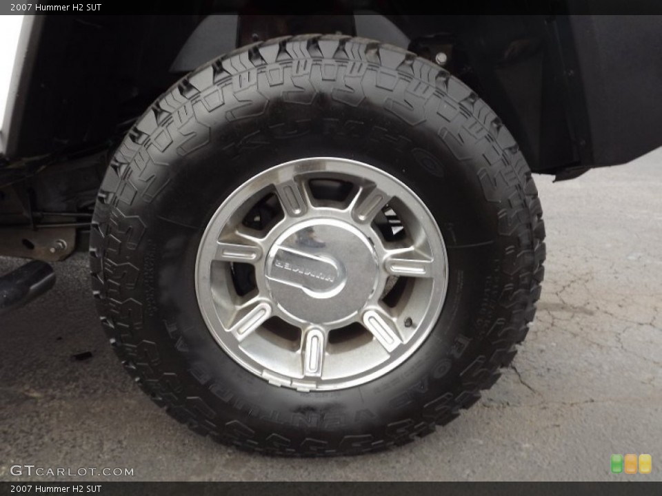 2007 Hummer H2 SUT Wheel and Tire Photo #75639662