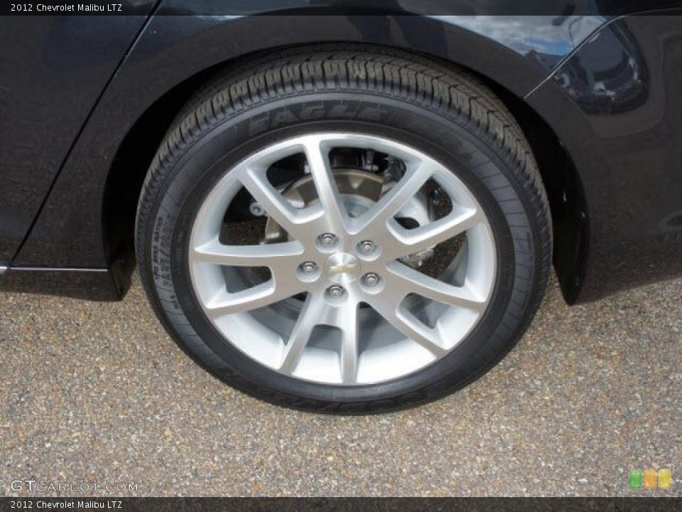 2012 Chevrolet Malibu LTZ Wheel and Tire Photo #75640755