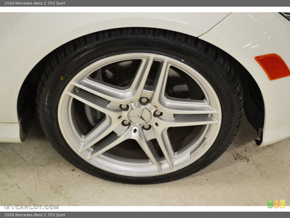 2009 Mercedes-Benz C 350 Sport Wheel and Tire Photo #75644379
