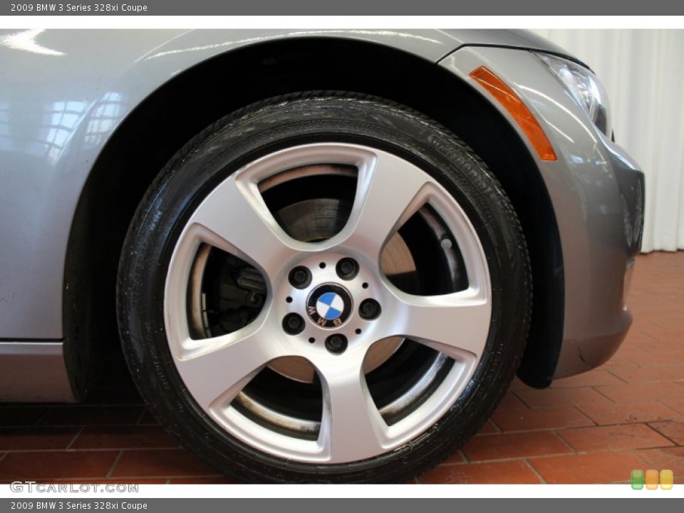 2009 BMW 3 Series 328xi Coupe Wheel and Tire Photo #75645285