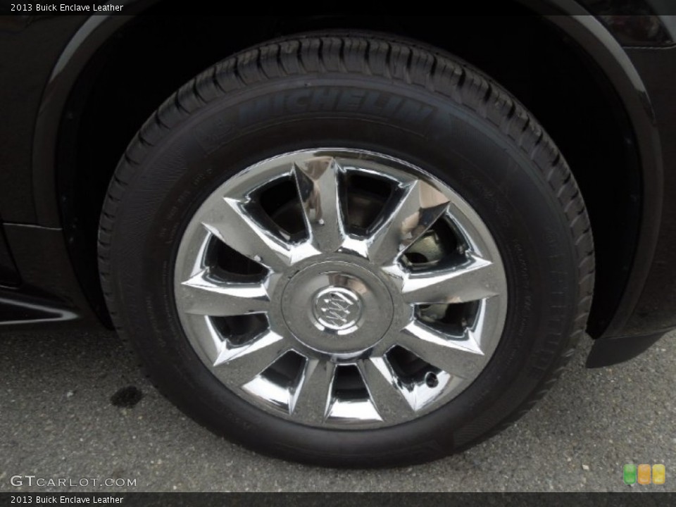 2013 Buick Enclave Leather Wheel and Tire Photo #75645975