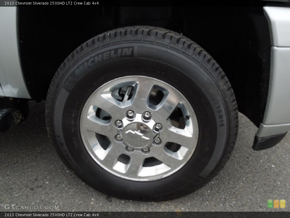 2013 Chevrolet Silverado 2500HD LTZ Crew Cab 4x4 Wheel and Tire Photo #75647148