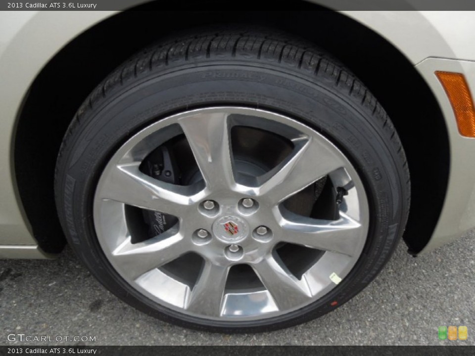 2013 Cadillac ATS 3.6L Luxury Wheel and Tire Photo #75651178