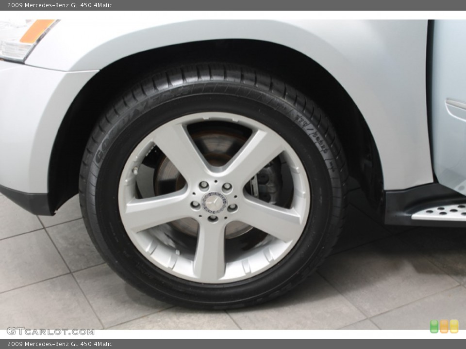 2009 Mercedes-Benz GL 450 4Matic Wheel and Tire Photo #75653262