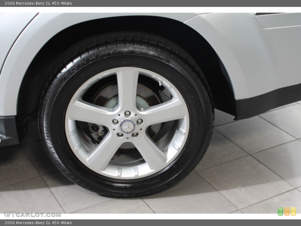 2009 Mercedes-Benz GL 450 4Matic Wheel and Tire Photo #75653295