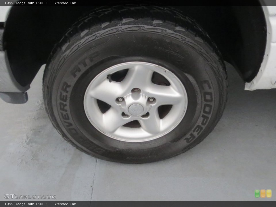 1999 Dodge Ram 1500 SLT Extended Cab Wheel and Tire Photo #75653882