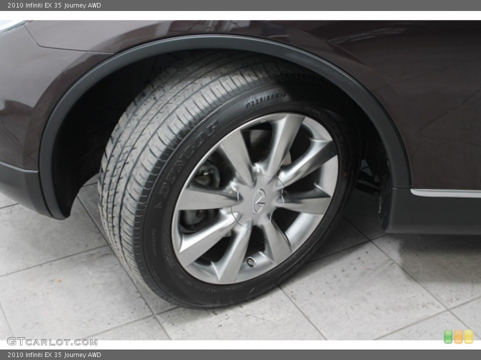 2010 Infiniti EX 35 Journey AWD Wheel and Tire Photo #75654558