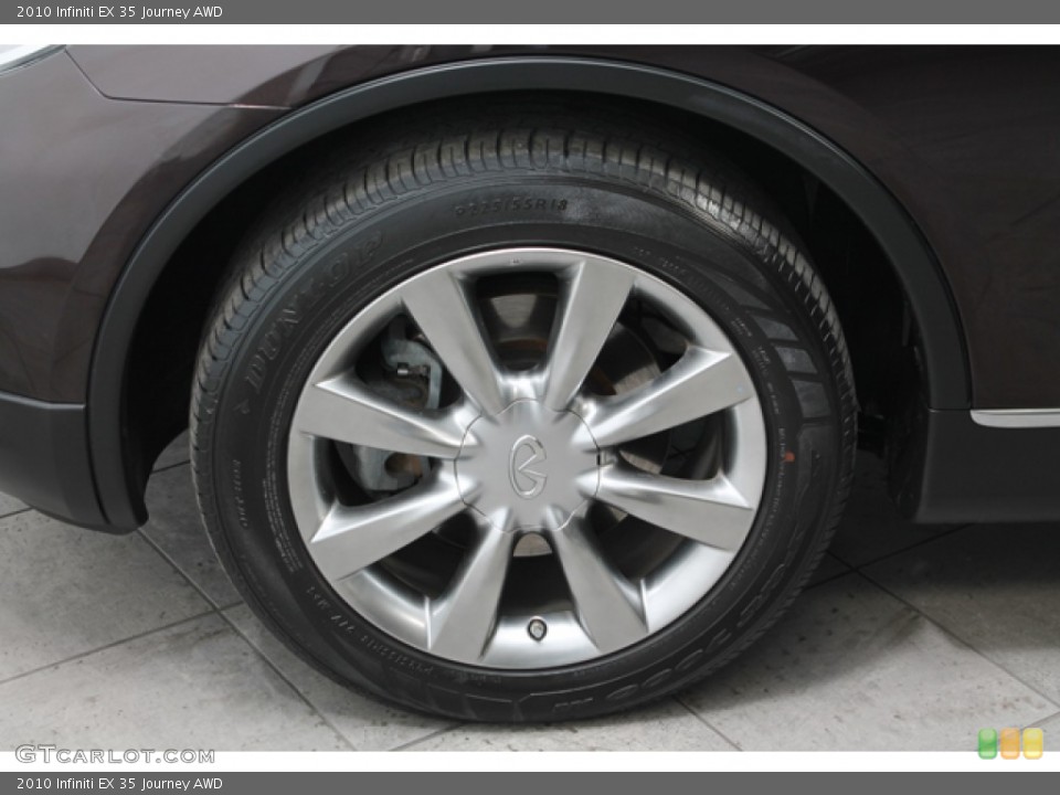 2010 Infiniti EX 35 Journey AWD Wheel and Tire Photo #75654573