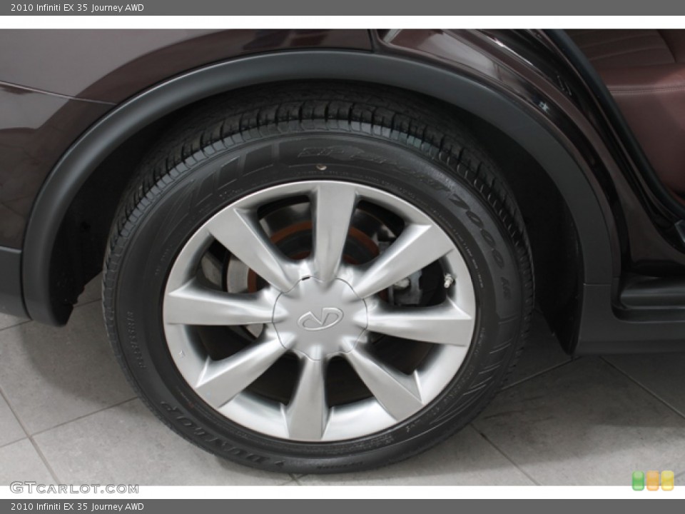 2010 Infiniti EX 35 Journey AWD Wheel and Tire Photo #75654588