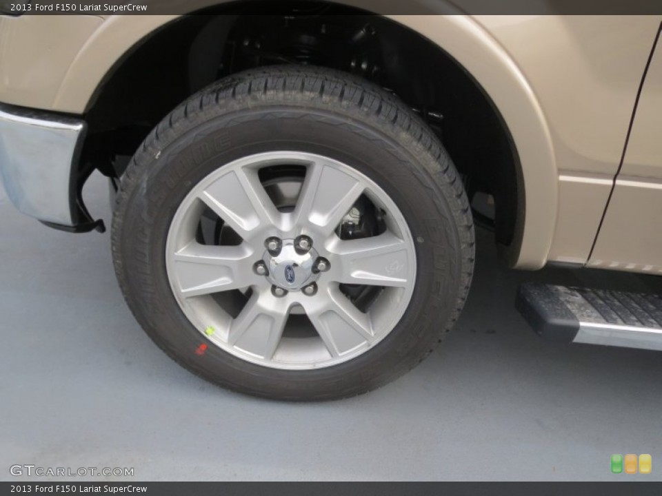 2013 Ford F150 Lariat SuperCrew Wheel and Tire Photo #75658976