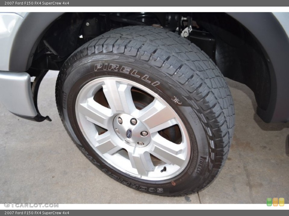 2007 Ford F150 FX4 SuperCrew 4x4 Wheel and Tire Photo #75659553