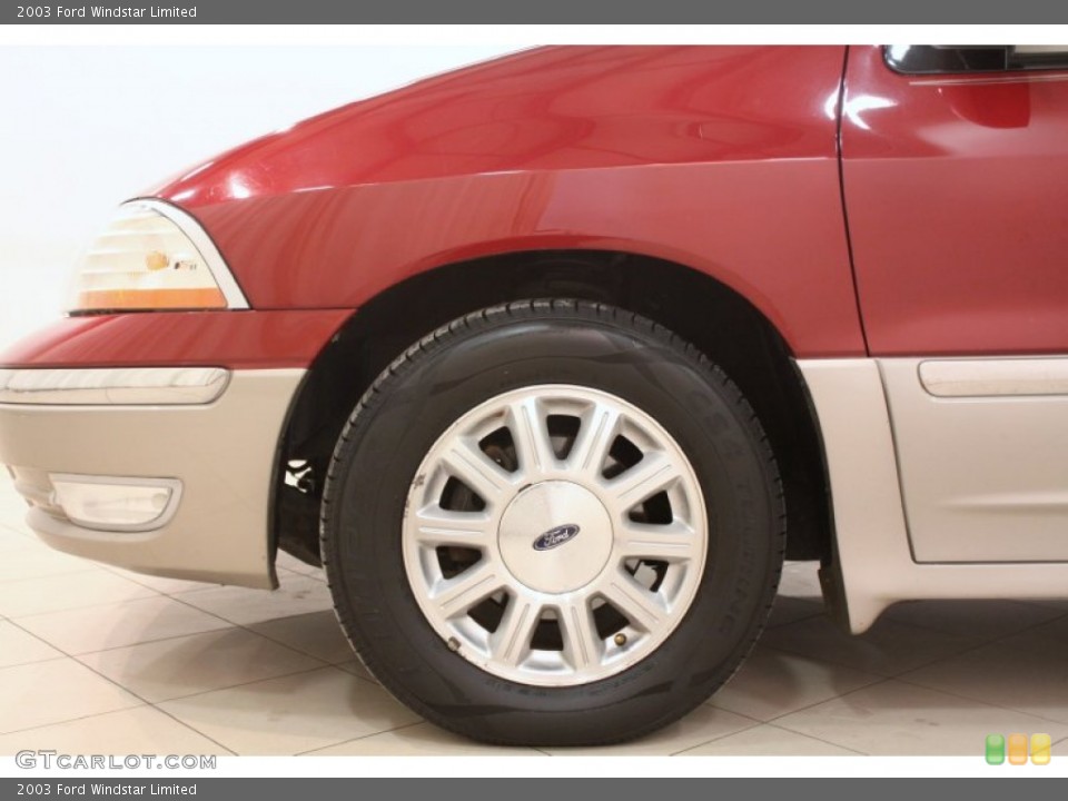 2003 Ford Windstar Limited Wheel and Tire Photo #75663966
