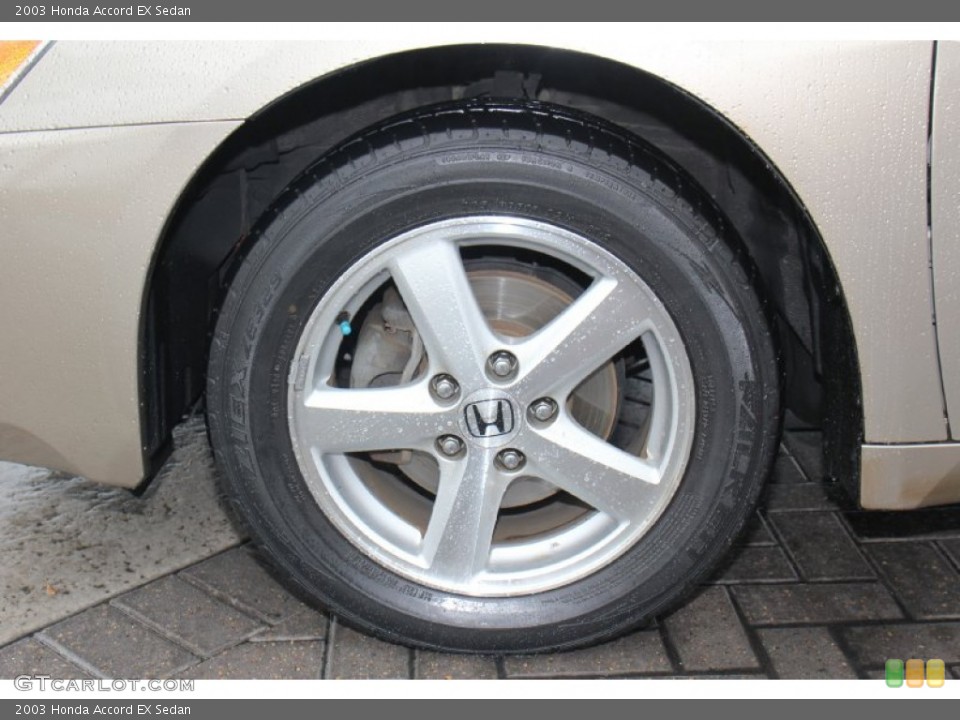 2003 Honda Accord EX Sedan Wheel and Tire Photo #75664496