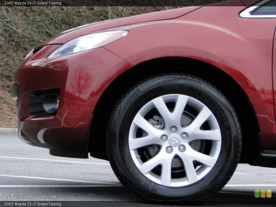 2007 Mazda CX-7 Grand Touring Wheel and Tire Photo #75667380