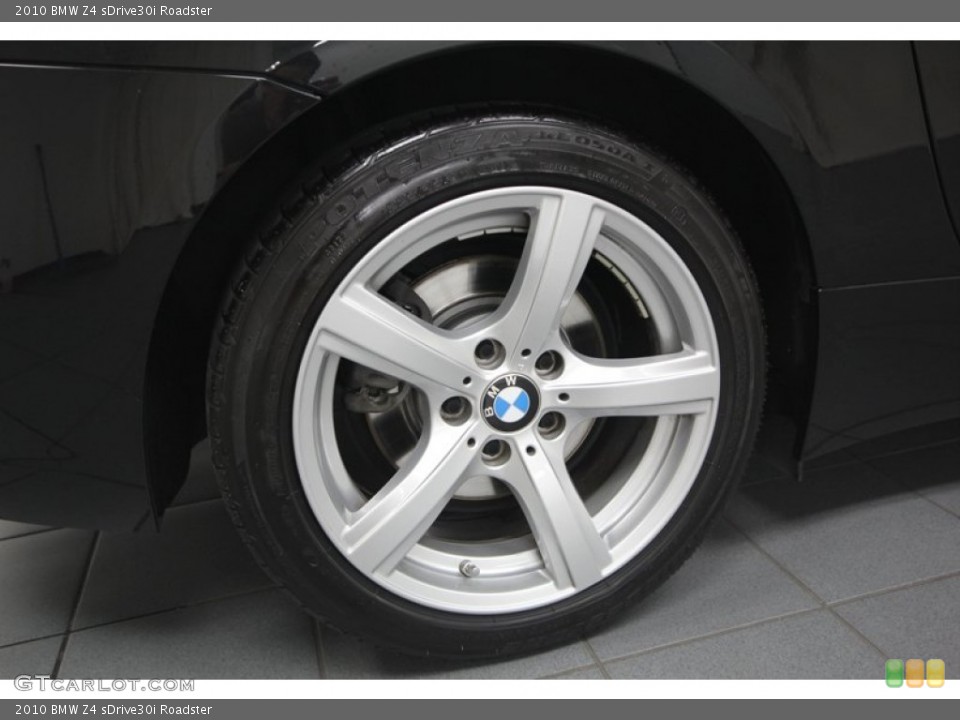 2010 BMW Z4 sDrive30i Roadster Wheel and Tire Photo #75670302