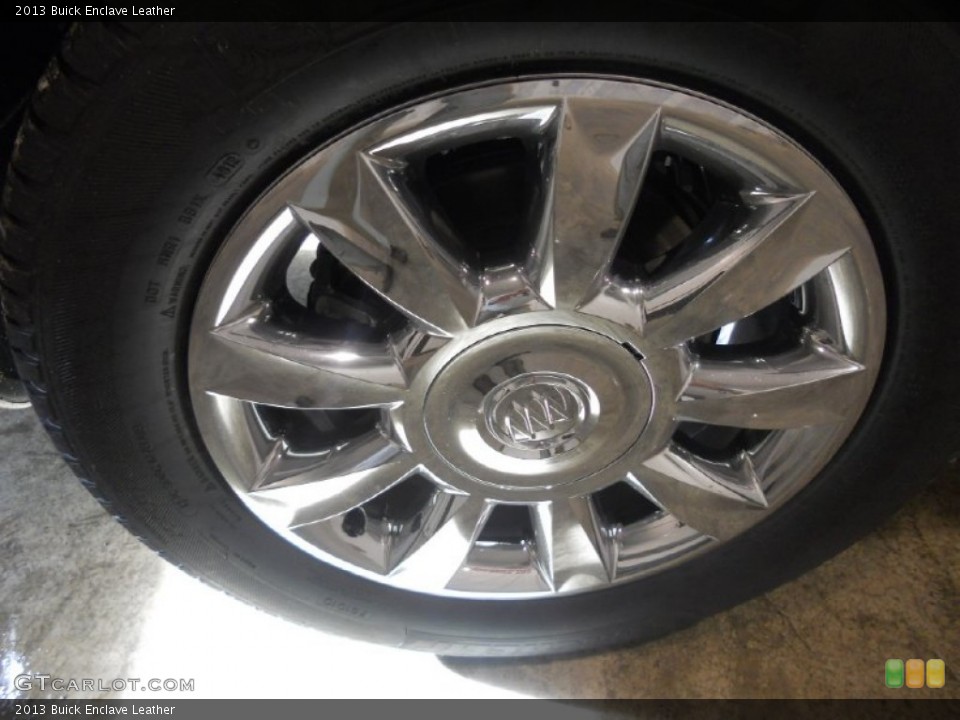 2013 Buick Enclave Leather Wheel and Tire Photo #75671147