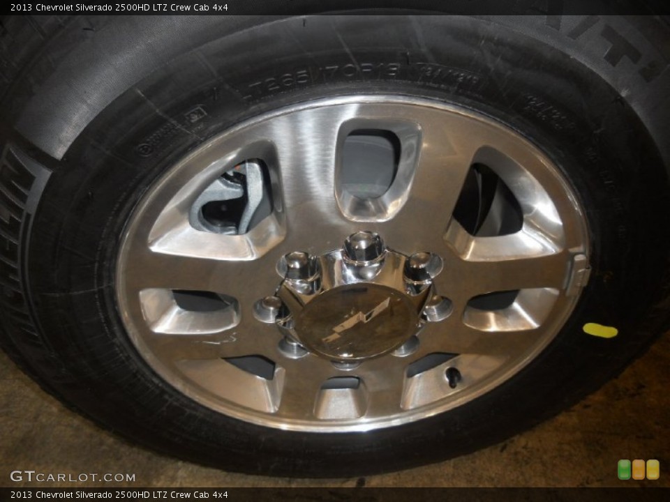 2013 Chevrolet Silverado 2500HD LTZ Crew Cab 4x4 Wheel and Tire Photo #75672306