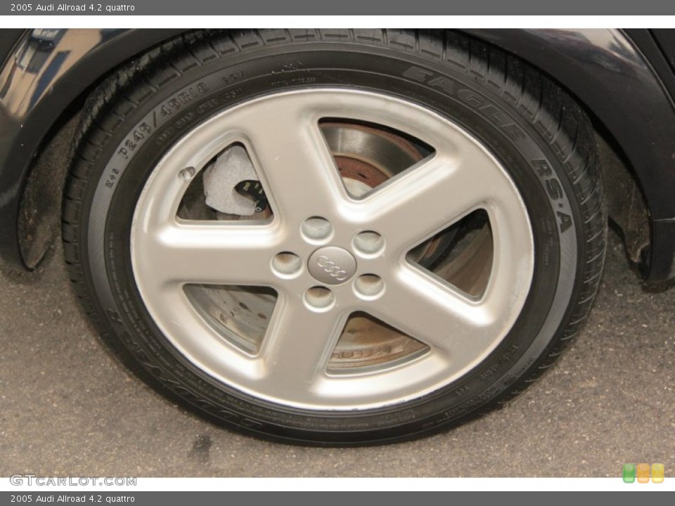 2005 Audi Allroad 4.2 quattro Wheel and Tire Photo #75676245