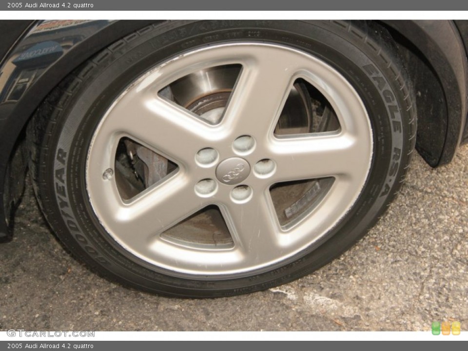 2005 Audi Allroad 4.2 quattro Wheel and Tire Photo #75676265