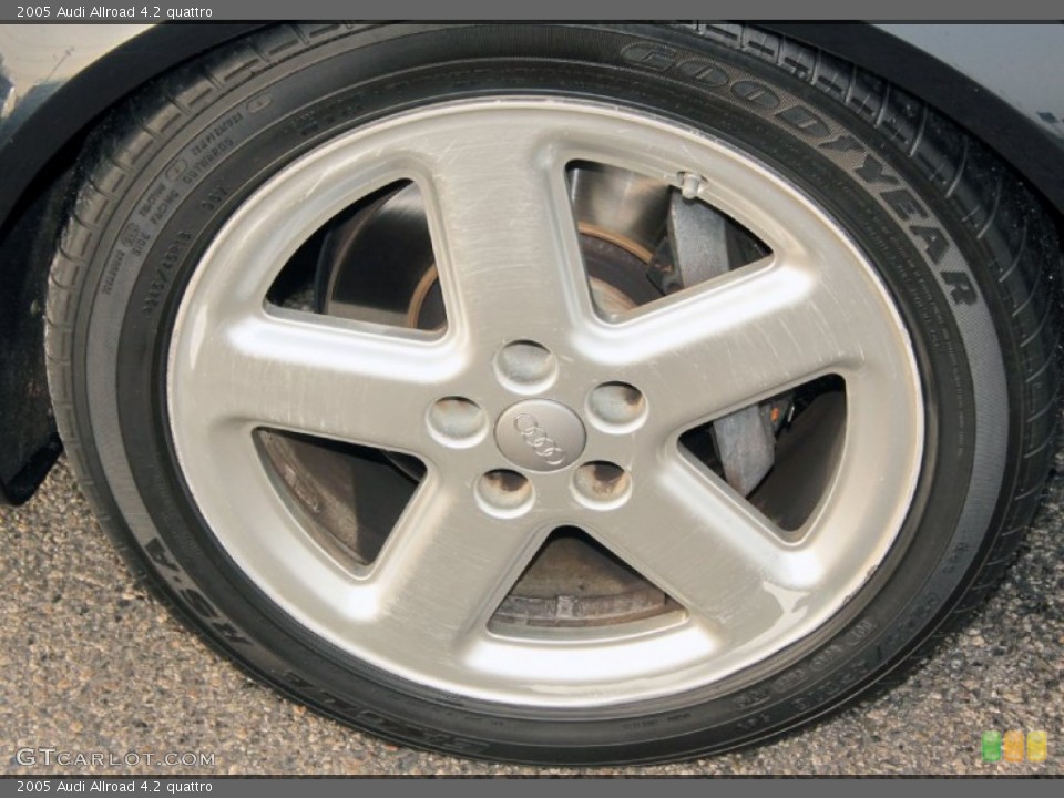 2005 Audi Allroad 4.2 quattro Wheel and Tire Photo #75676284