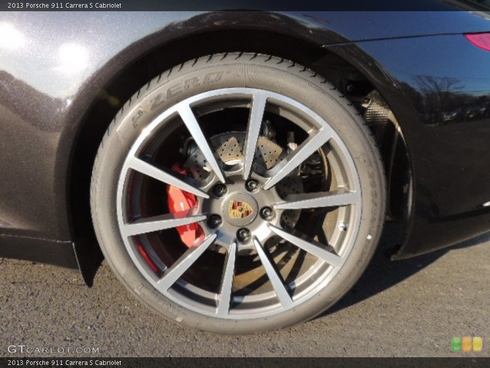 2013 Porsche 911 Carrera S Cabriolet Wheel and Tire Photo #75681681