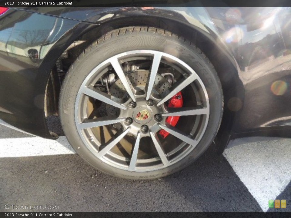 2013 Porsche 911 Carrera S Cabriolet Wheel and Tire Photo #75681756
