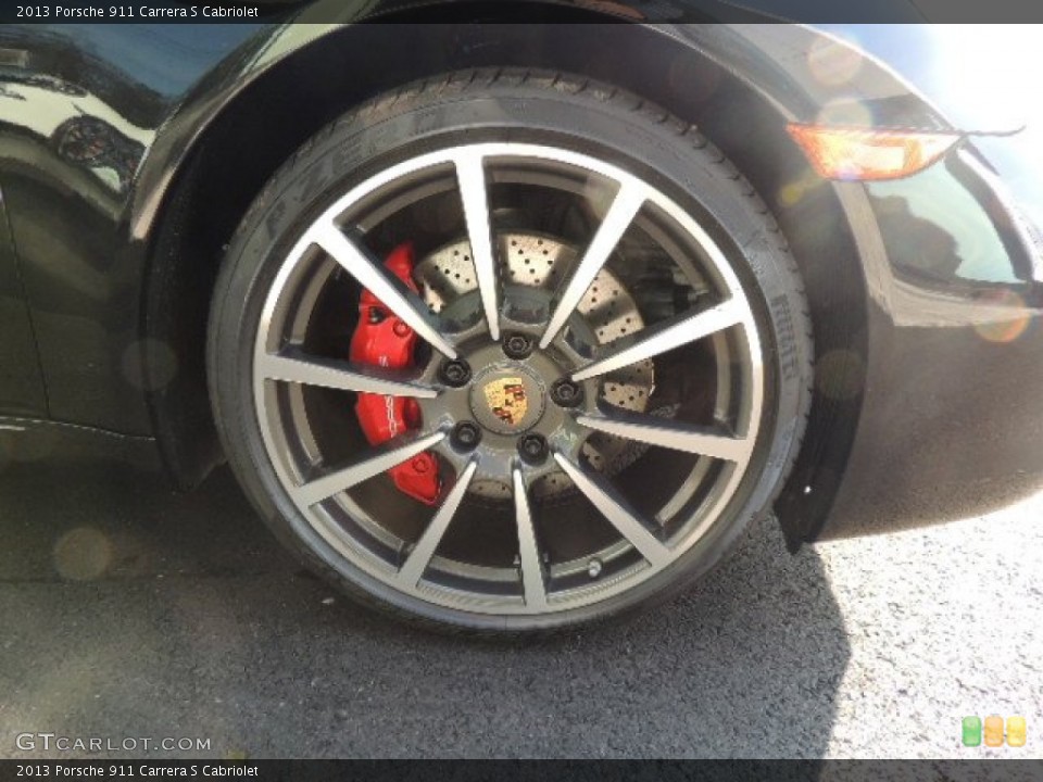 2013 Porsche 911 Carrera S Cabriolet Wheel and Tire Photo #75681776