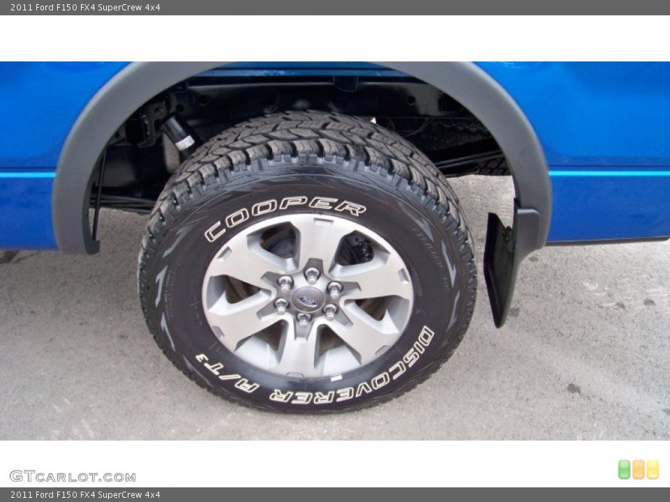 2011 Ford F150 FX4 SuperCrew 4x4 Wheel and Tire Photo #75682193