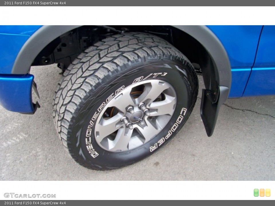 2011 Ford F150 FX4 SuperCrew 4x4 Wheel and Tire Photo #75682214