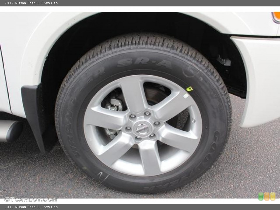 2012 Nissan Titan SL Crew Cab Wheel and Tire Photo #75683286