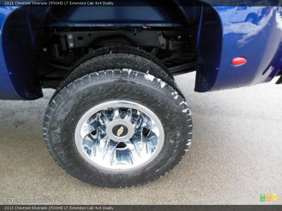 2013 Chevrolet Silverado 3500HD LT Extended Cab 4x4 Dually Wheel and Tire Photo #75688659