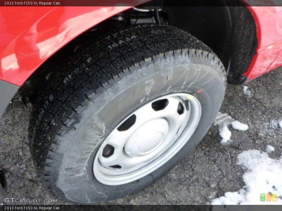 2013 Ford F150 XL Regular Cab Wheel and Tire Photo #75689409