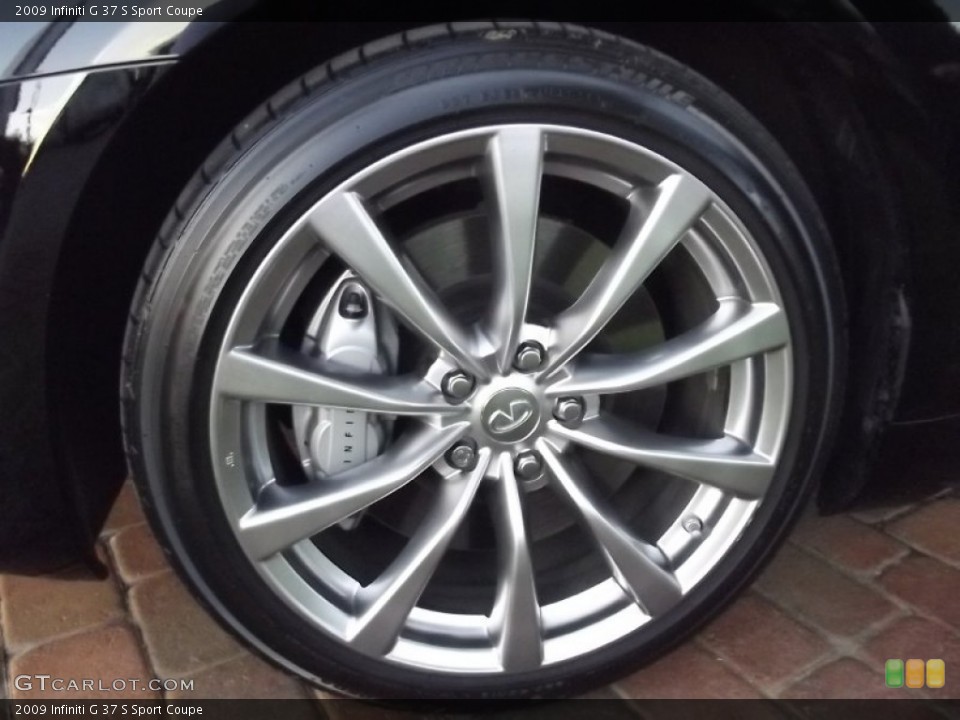 2009 Infiniti G 37 S Sport Coupe Wheel and Tire Photo #75691905