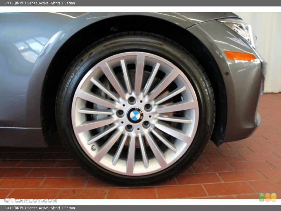 2013 BMW 3 Series ActiveHybrid 3 Sedan Wheel and Tire Photo #75701419