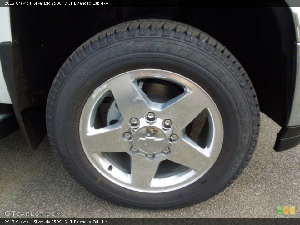2013 Chevrolet Silverado 2500HD LT Extended Cab 4x4 Wheel and Tire Photo #75711545