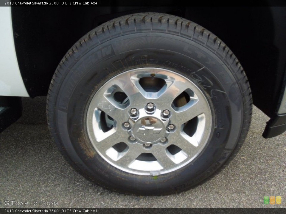 2013 Chevrolet Silverado 3500HD LTZ Crew Cab 4x4 Wheel and Tire Photo #75712356