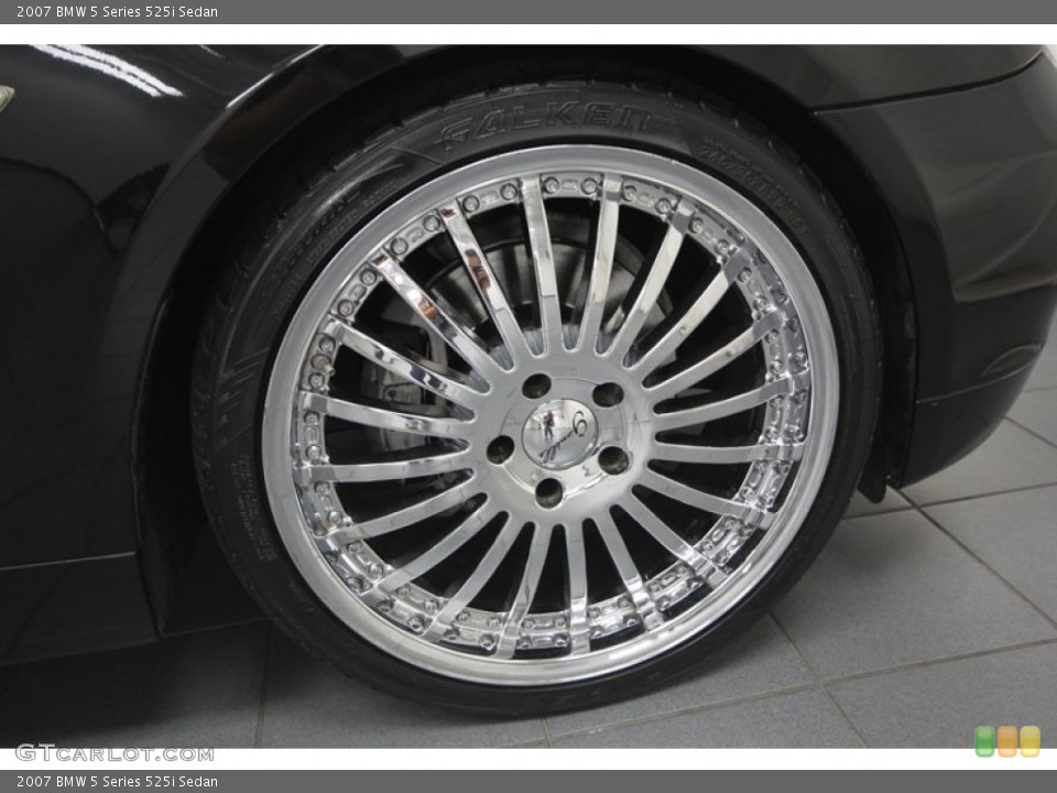 2007 BMW 5 Series Custom Wheel and Tire Photo #75714609