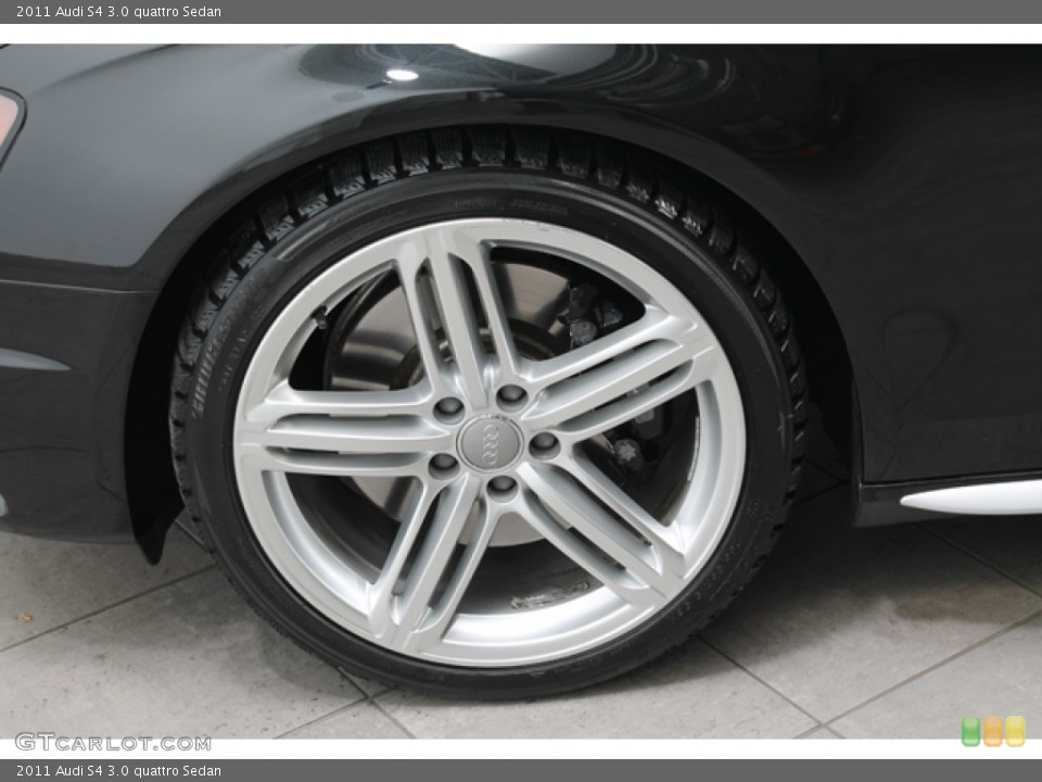 2011 Audi S4 3.0 quattro Sedan Wheel and Tire Photo #75718341