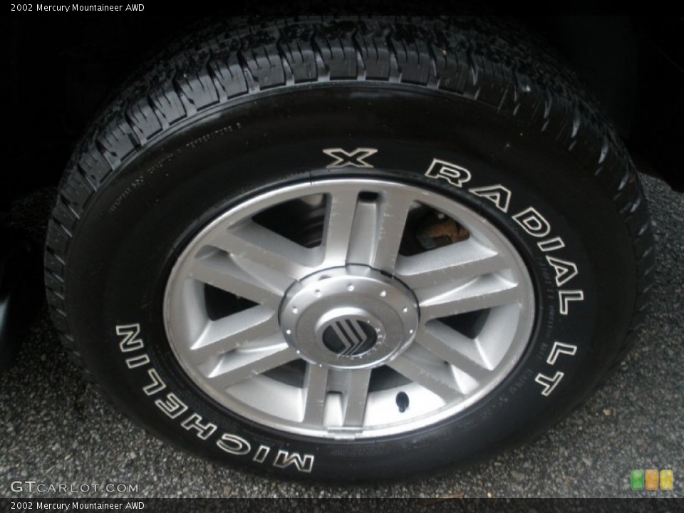 2002 Mercury Mountaineer AWD Wheel and Tire Photo #75722657