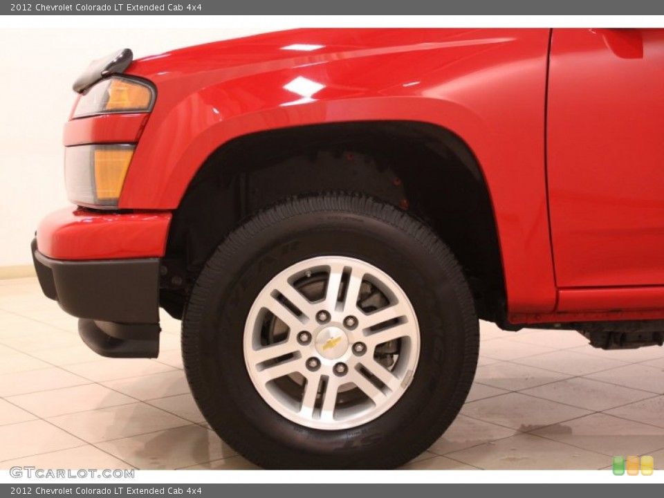 2012 Chevrolet Colorado LT Extended Cab 4x4 Wheel and Tire Photo #75724602