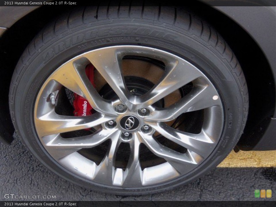 2013 Hyundai Genesis Coupe 2.0T R-Spec Wheel and Tire Photo #75734503