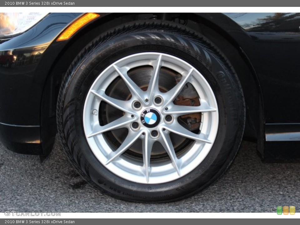 2010 BMW 3 Series 328i xDrive Sedan Wheel and Tire Photo #75740147