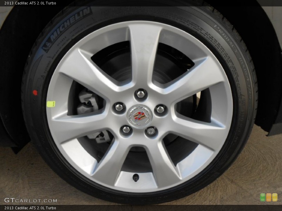 2013 Cadillac ATS 2.0L Turbo Wheel and Tire Photo #75745502