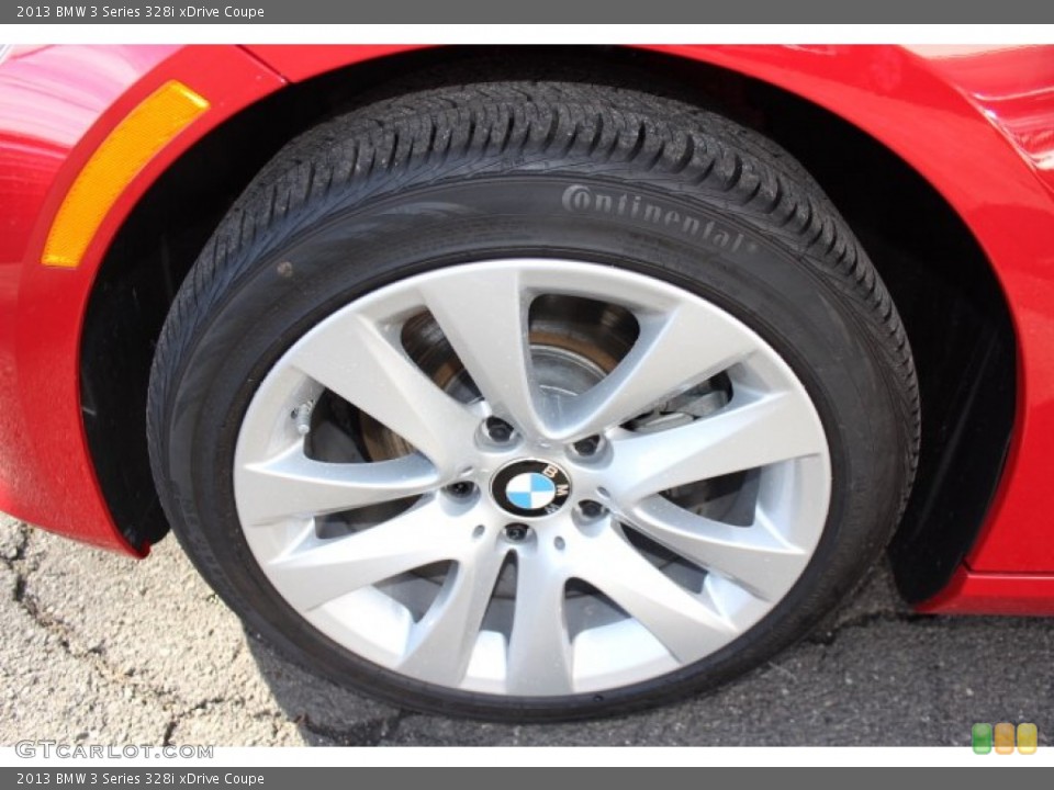 2013 BMW 3 Series 328i xDrive Coupe Wheel and Tire Photo #75748712