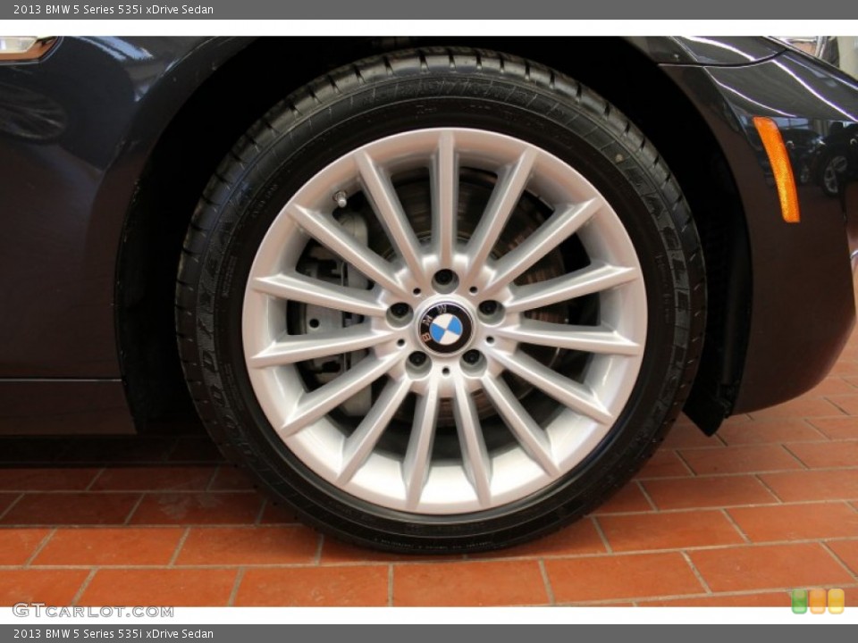 2013 BMW 5 Series 535i xDrive Sedan Wheel and Tire Photo #75750377