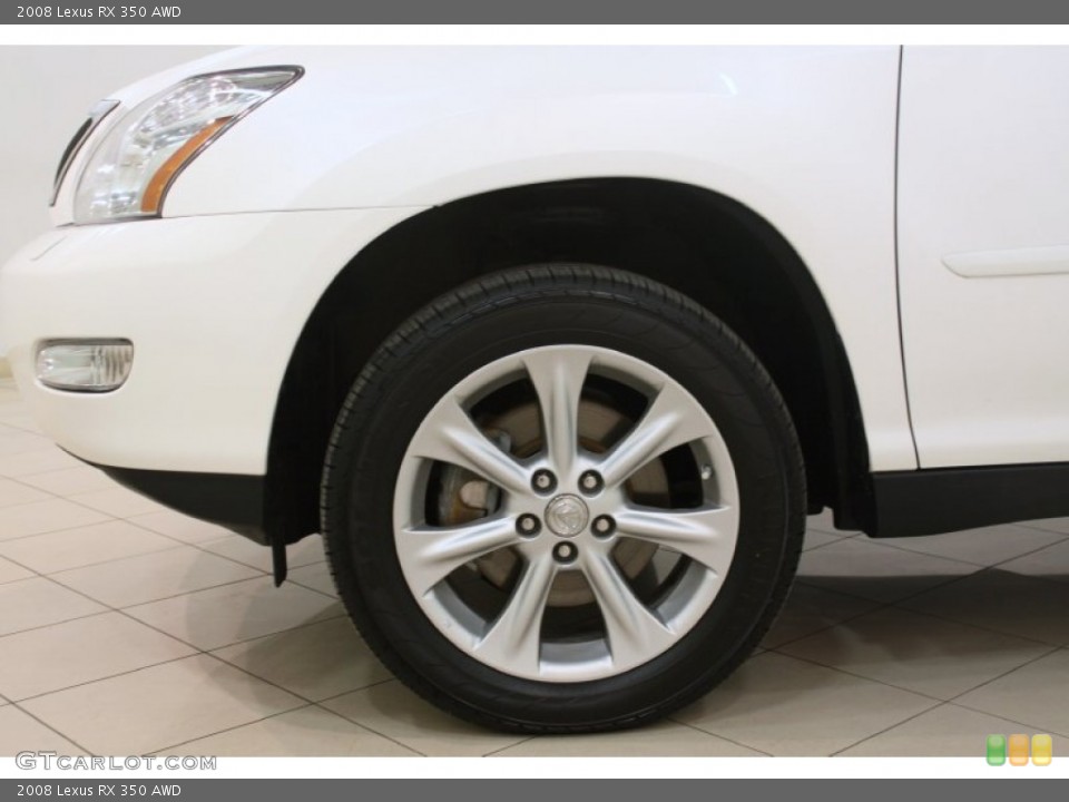 2008 Lexus RX 350 AWD Wheel and Tire Photo #75752972