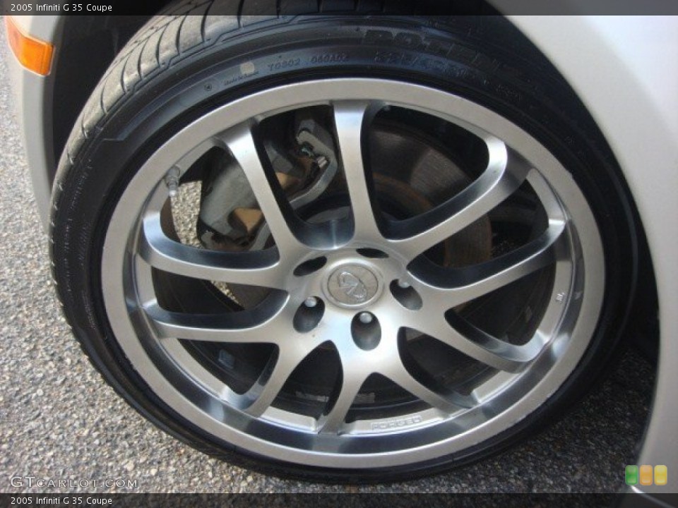 2005 Infiniti G 35 Coupe Wheel and Tire Photo #75756062
